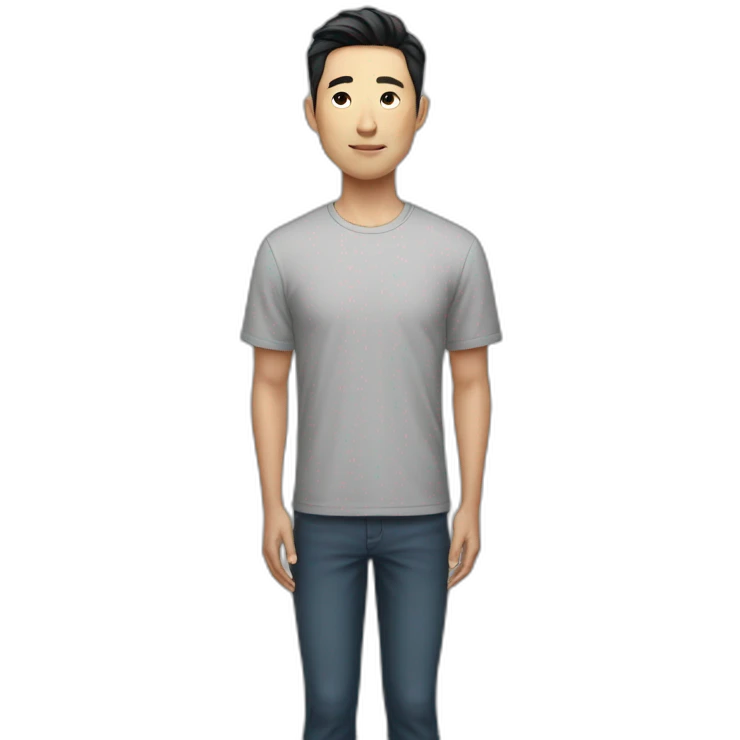 6 FOOT 2 CHINESE HANDSOME MAN emoji