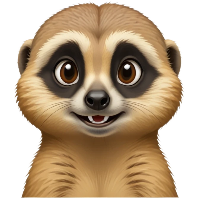 Meerkat being silly emoji