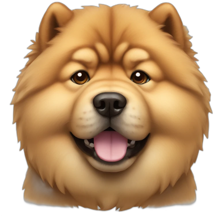 chow chow dog emoji