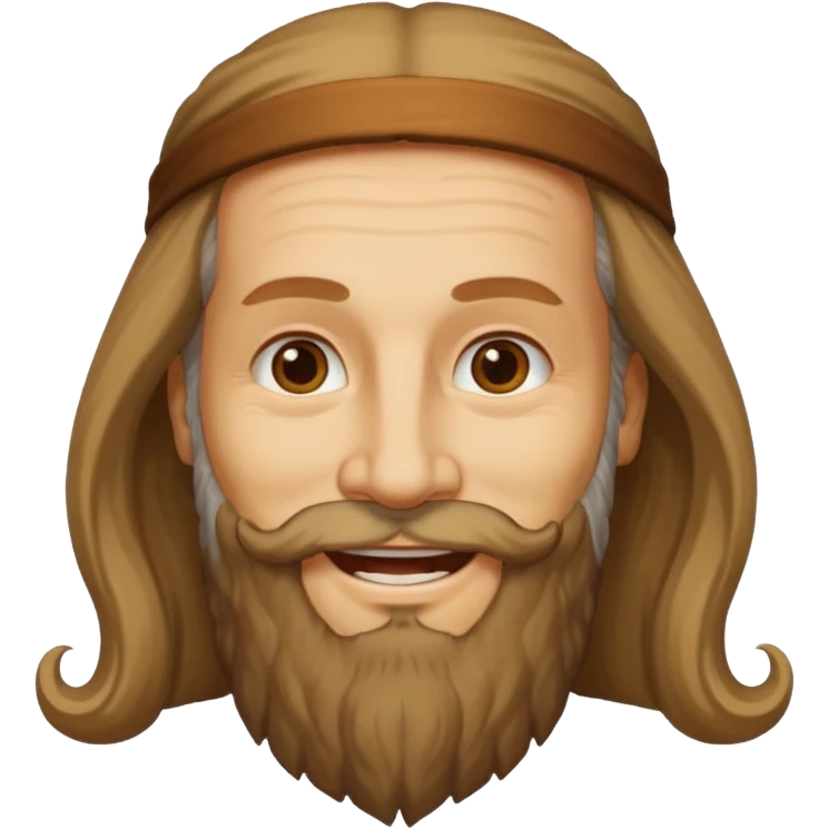 Leonardo da Vinci emoji