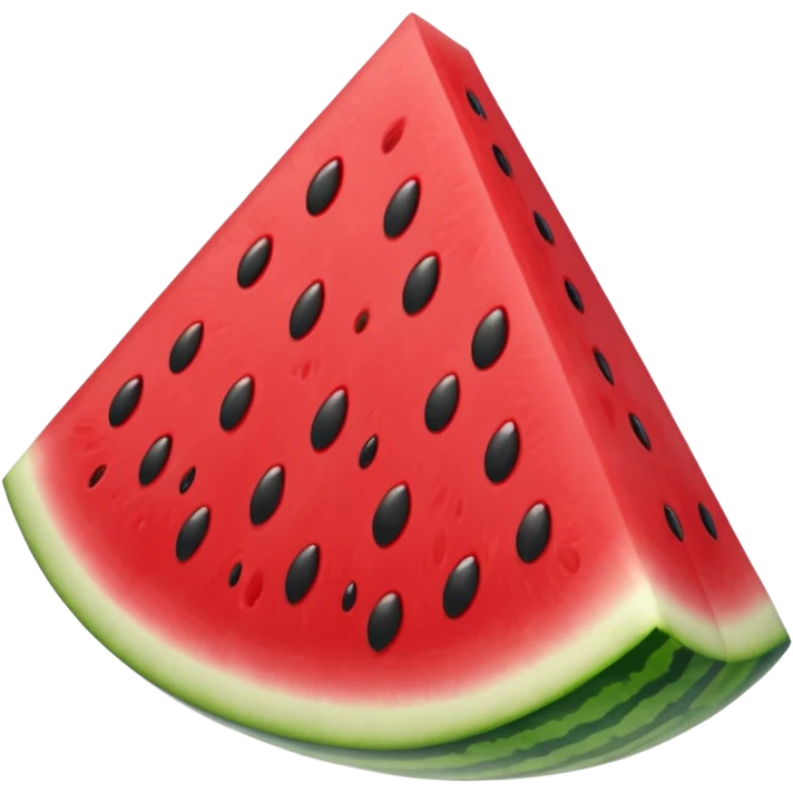 a slice of seedless watermelon emoji