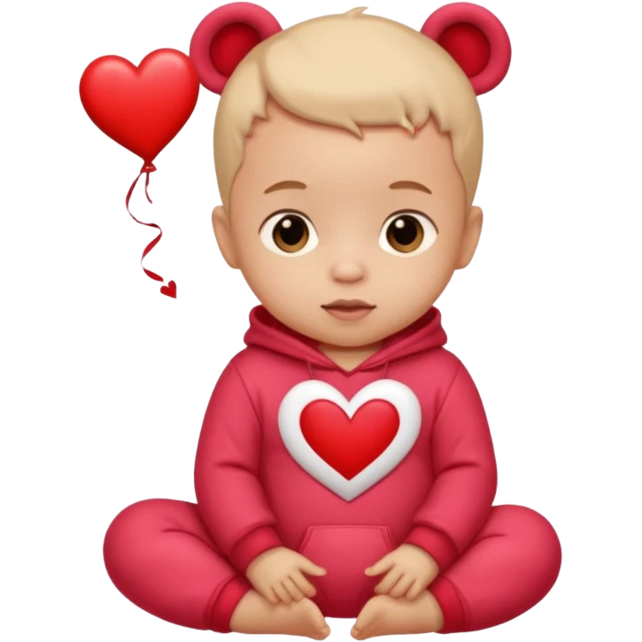 Baby Valentine emoji