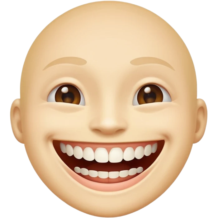 WHITE SMILE  emoji