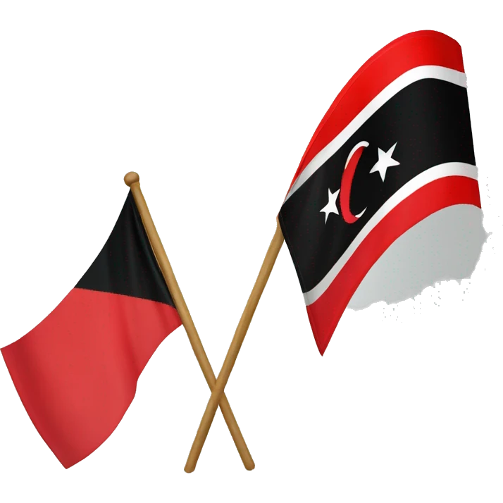 Mix flag Trinidad-Tobago with Turkey  emoji