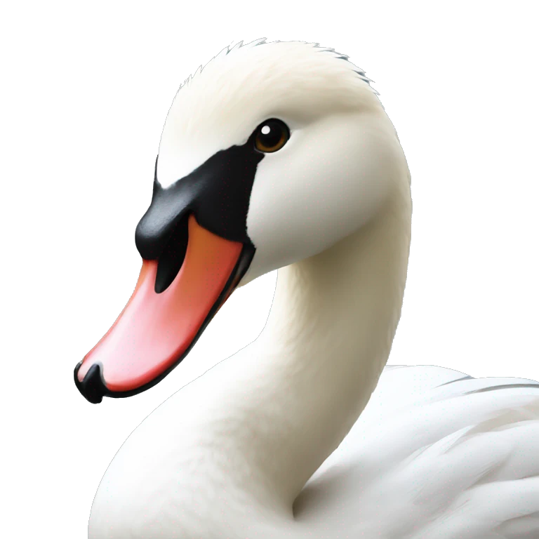 swans head emoji