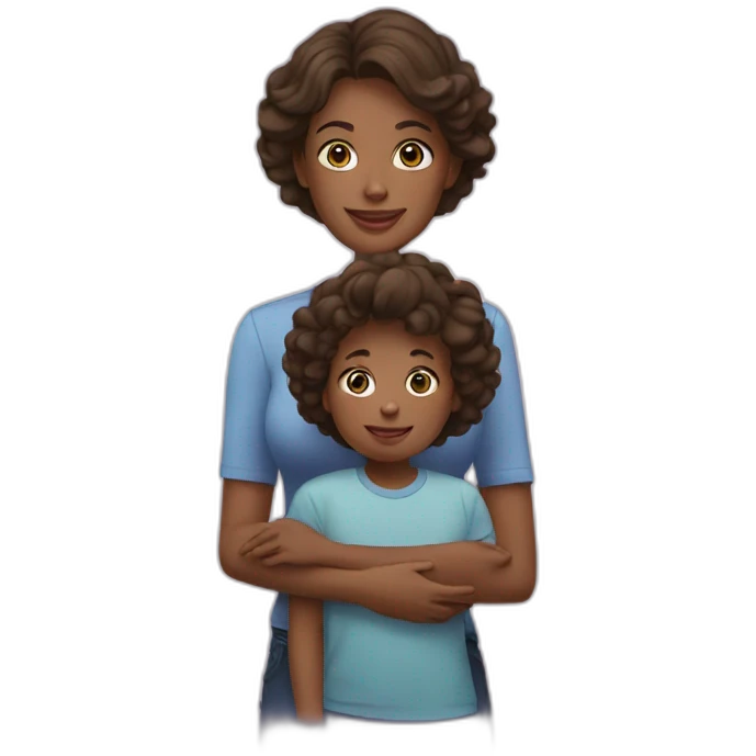 mom and kid emoji