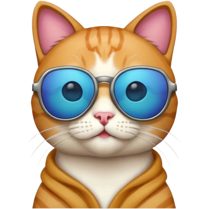 🎧Cat wearing sunglasses emoji