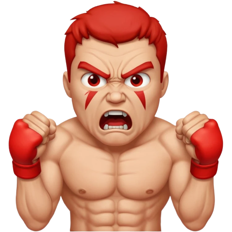 angry shouting man emoji