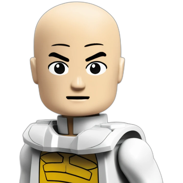 Onepunchman saitama lego emoji