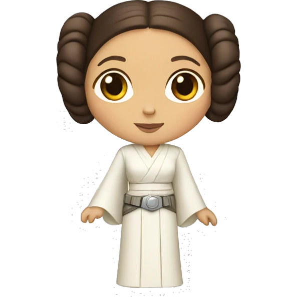 Princess Leia emoji