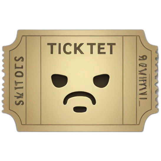 ticket emoji