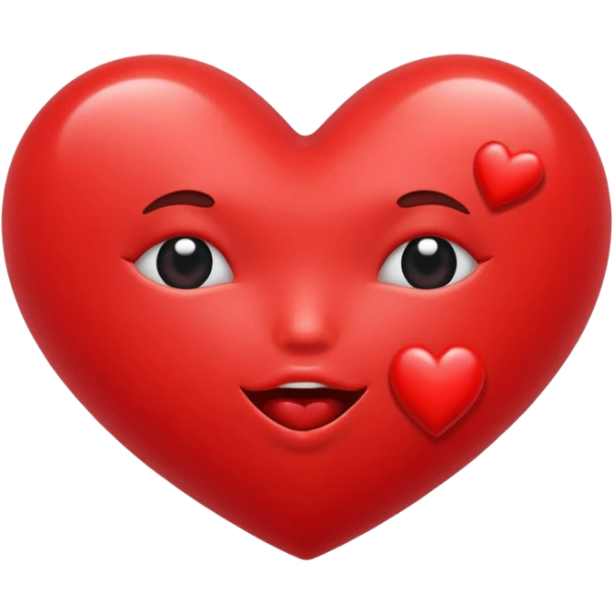 Heart with kisses emoji