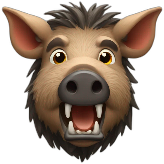 boar emoji