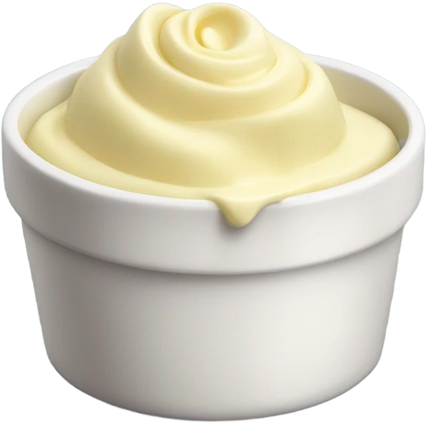 whipped butter in ramekin emoji