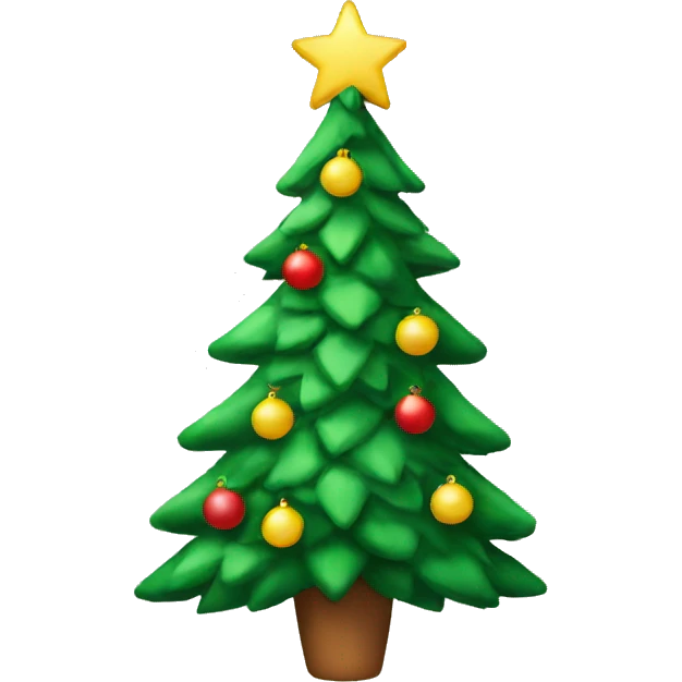 Christmas tree emoji