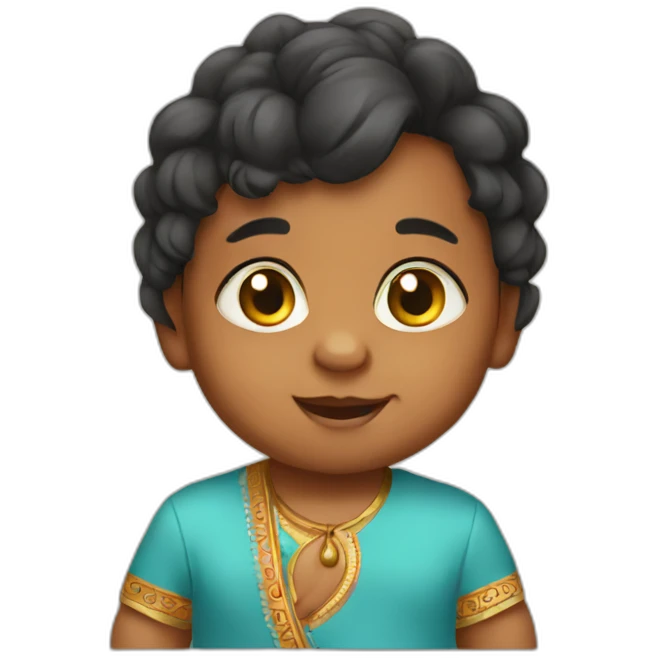 indian baby emoji
