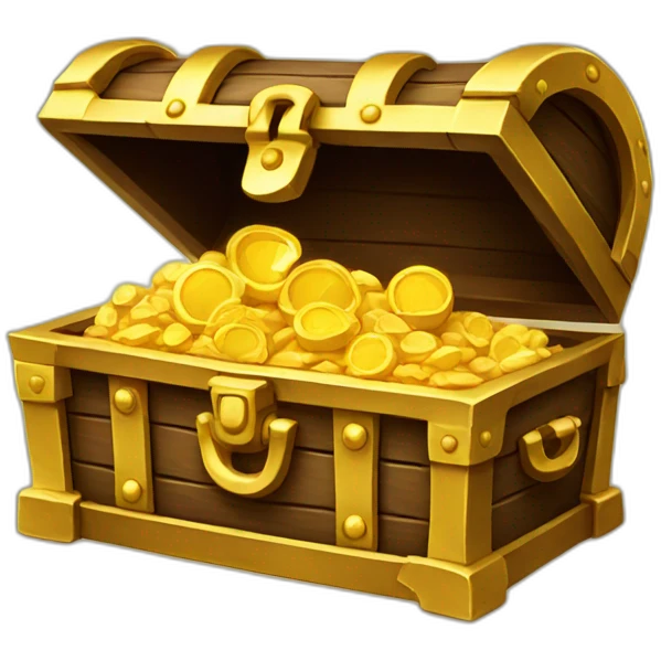 Treasure chest emoji