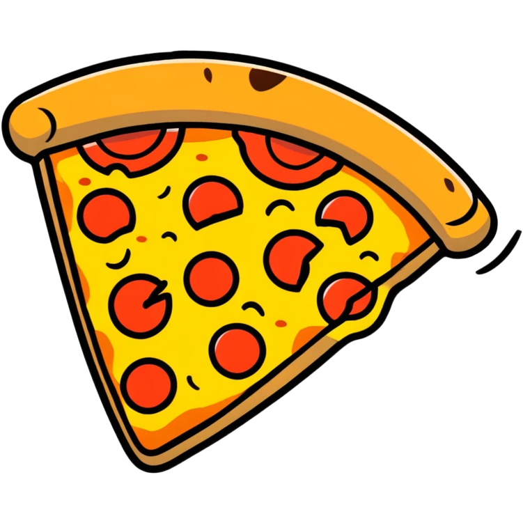 slice of pizza emoji