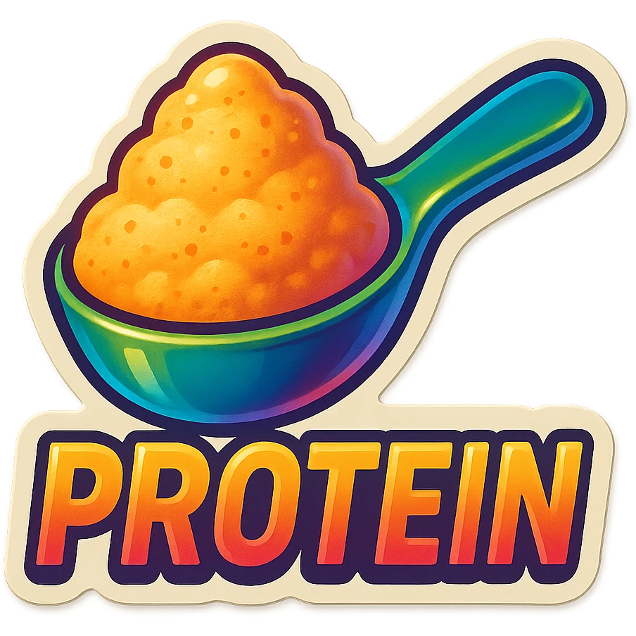 spoon with protein inside emoji