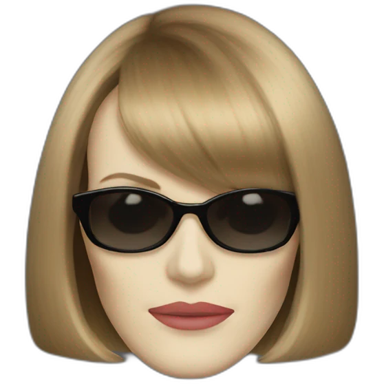 Anna wintour skull emoji