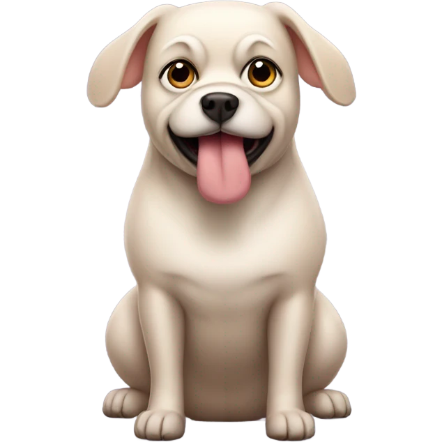 fat dog ram pam pam emoji