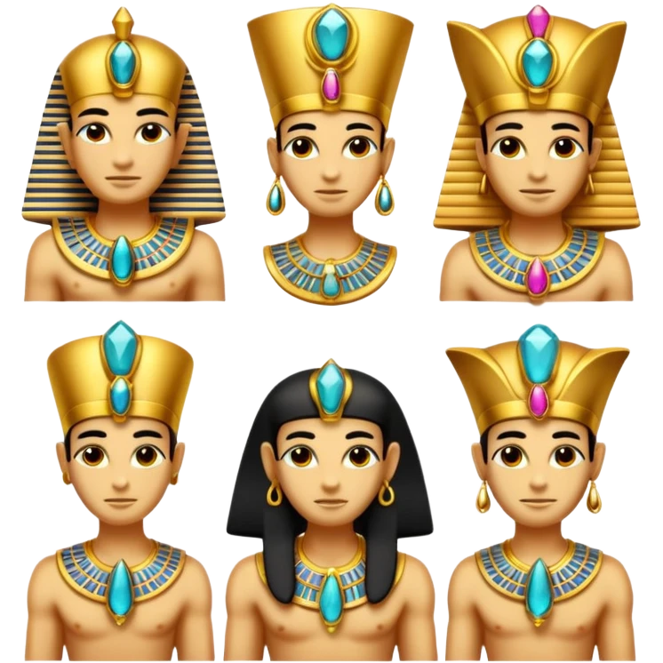 Deuses do egito emoji