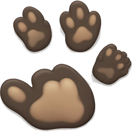 cat paws emoji