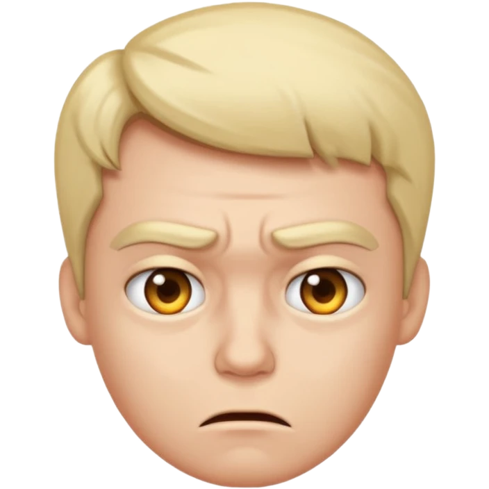 Person saying bad word emoji