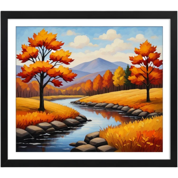 thumbnail picture mac os, painting on wall, autumn emoji