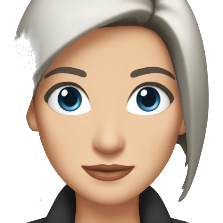 Monica Geller from friends blue eyes emoji