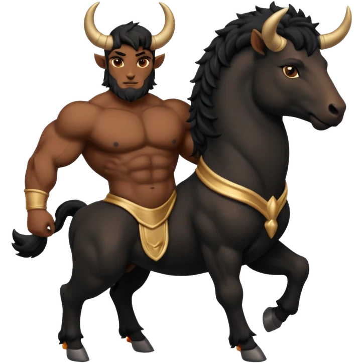 Centaur bull body emoji