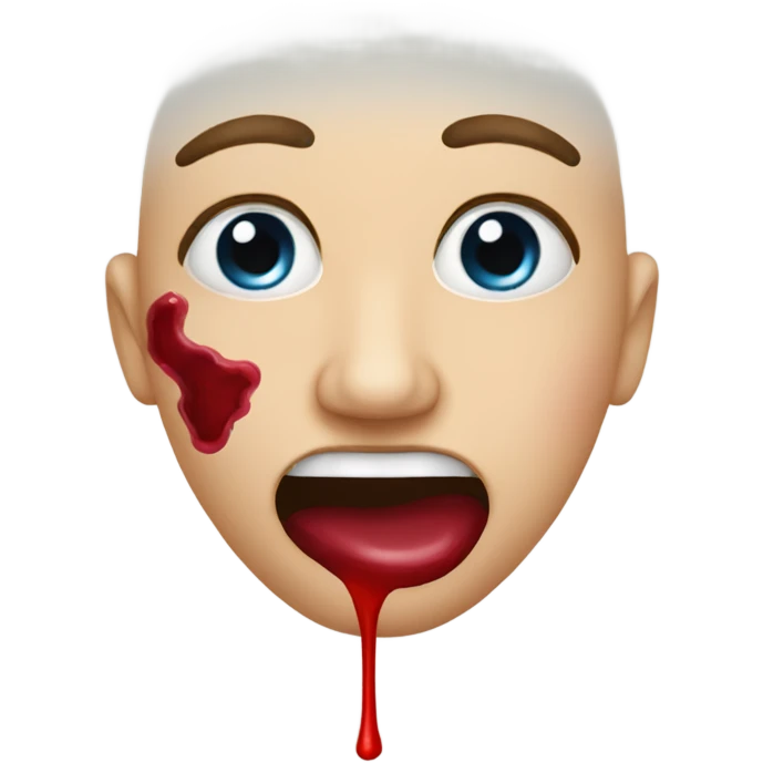 nose bleed emoji