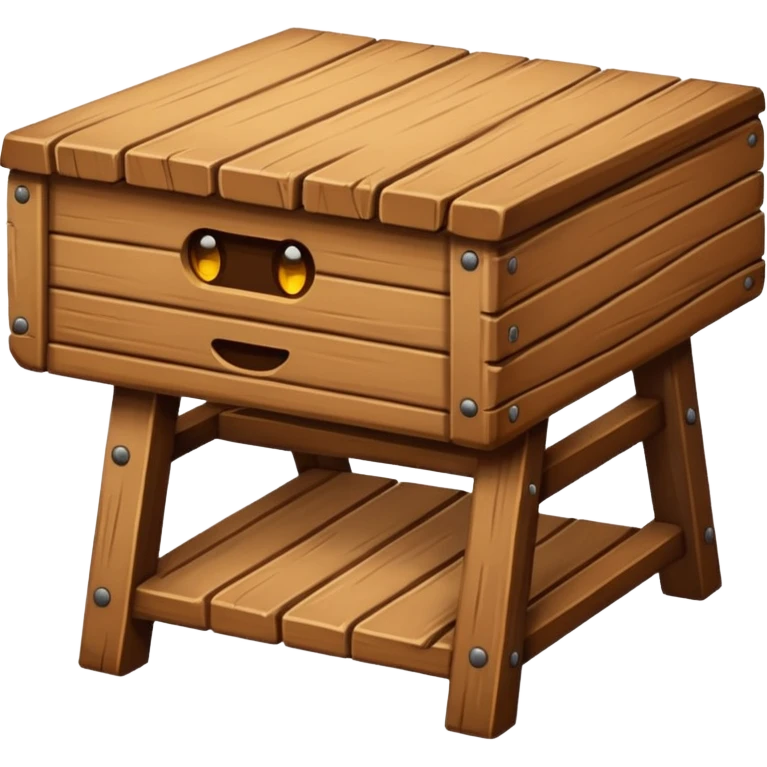mesa de madera  emoji