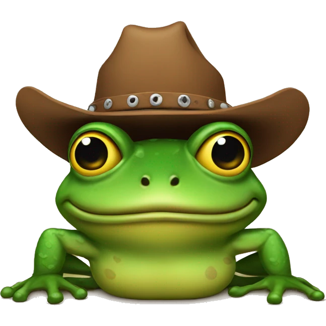 cowboy frog emoji