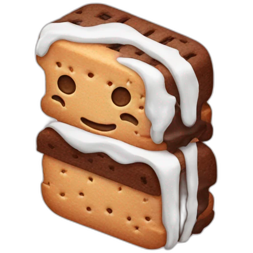 Ice cream sandwich  emoji