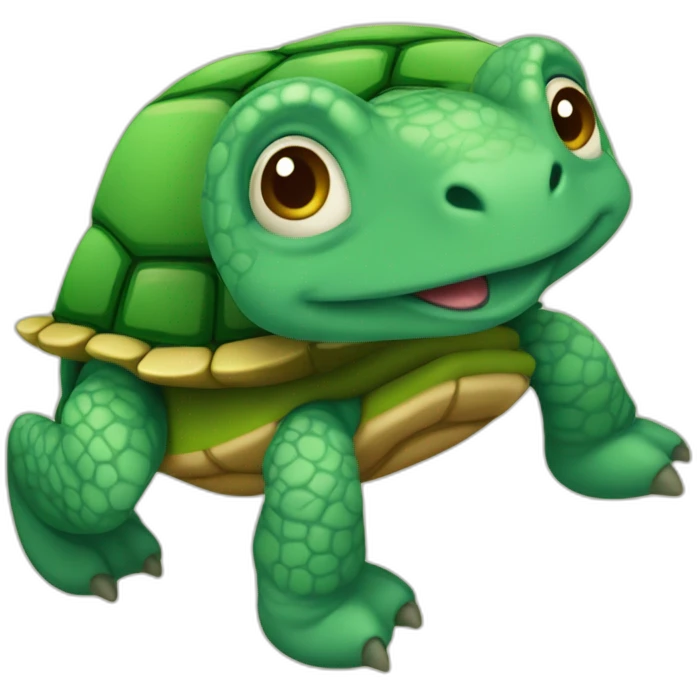 Cacahuete sur tortue emoji