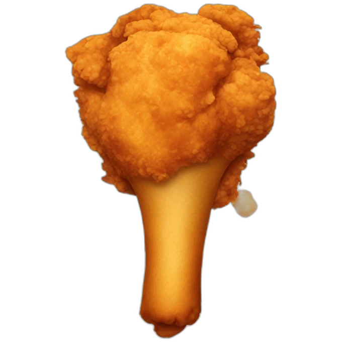 fried chicken drumstick emoji