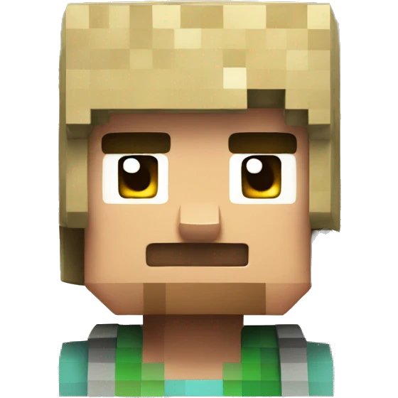 Minecraft Steve emoji