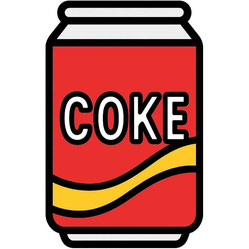 can of coca cola emoji