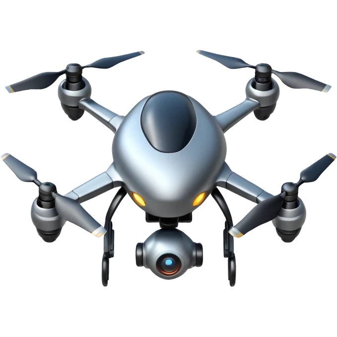 generate realistic combat drone controlled by ai emoji