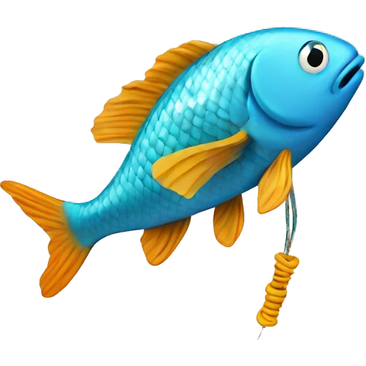 fish skipping rope emoji