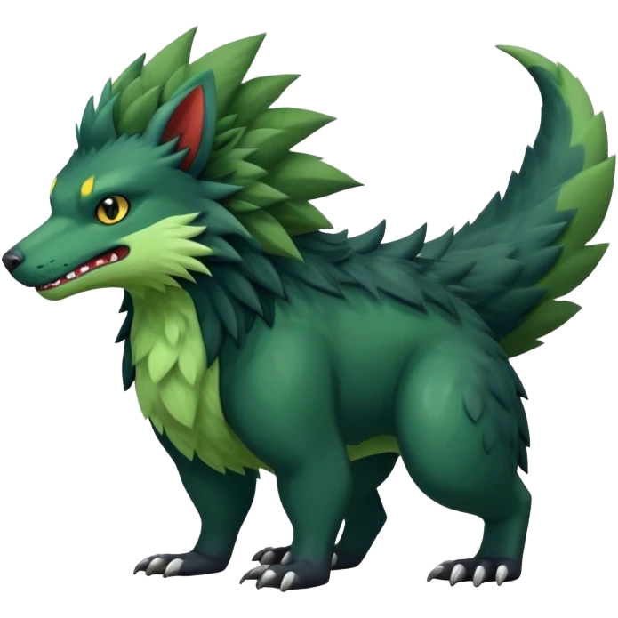 Nargacuga-hybrid full body emoji