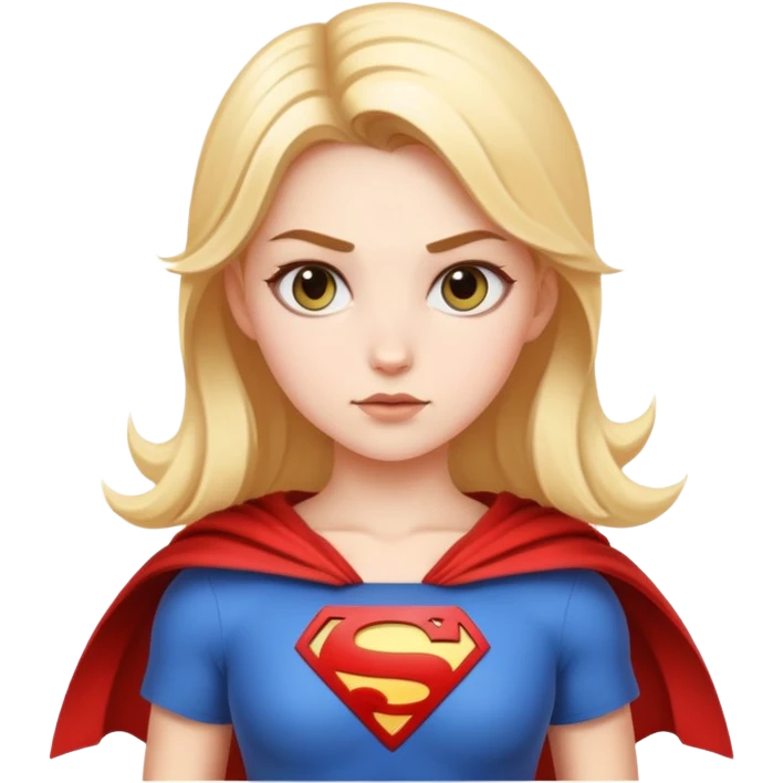 Girl with superpowers  emoji