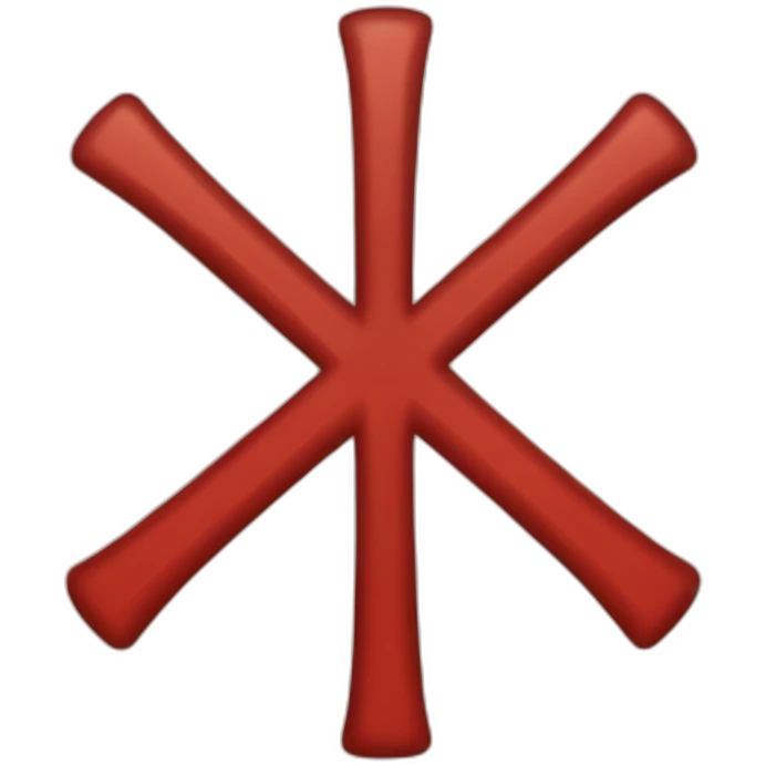 red x emoji