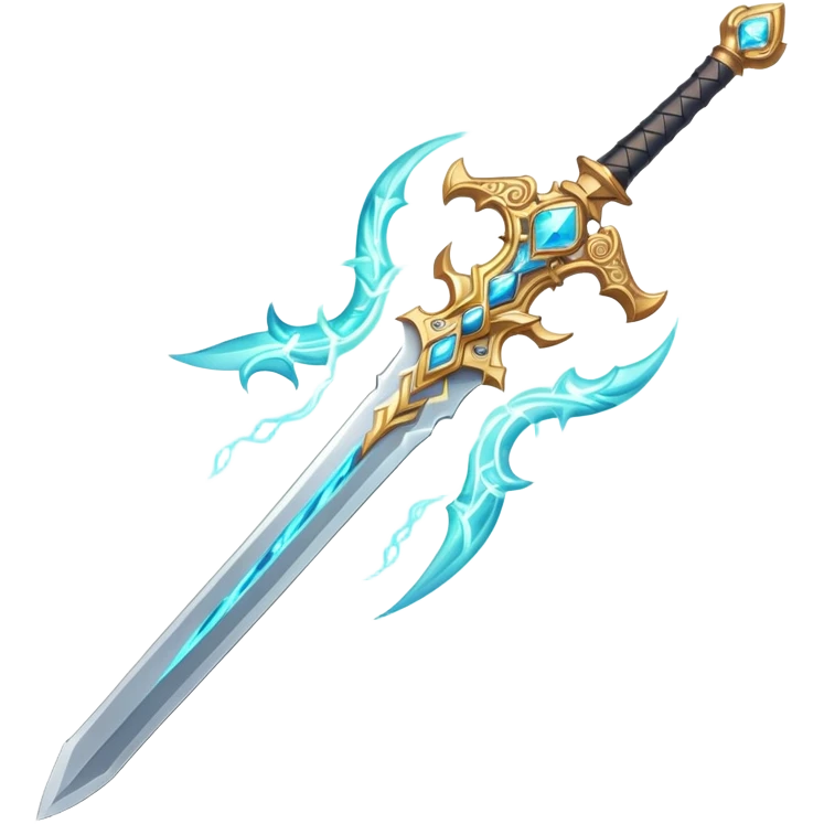celestial energy magic fated sword emoji
