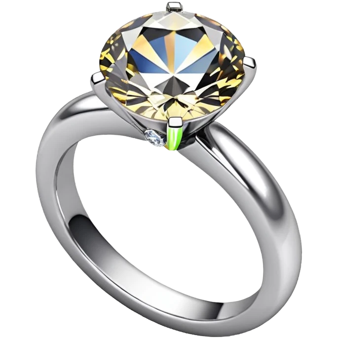 white jewelry ring emoji