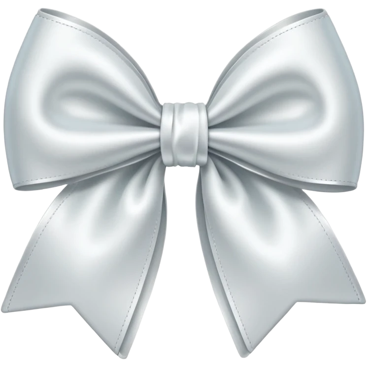 White bow  emoji