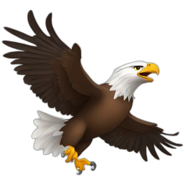 flying eagle emoji