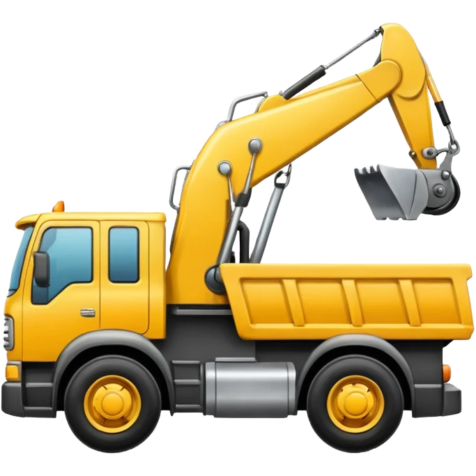 construction truck emoji