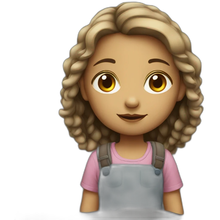 small girl emoji